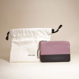 Celine Two-Tone Leather Wallet